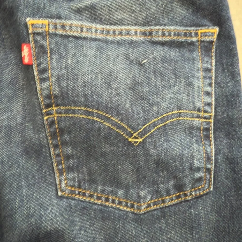 Levi’s 505 Regular Fit Straight Leg Jeans - Size W40 L30
